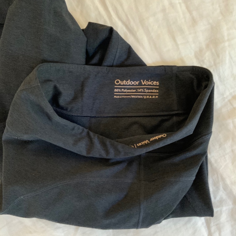 Outdoor Voices Charcoal Leggings